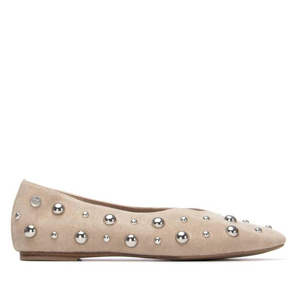 NEW XTI women's microfiber shoes in taupe